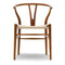 CH24 Wishbone Chair  option Walnut / Lacquer