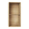 FK63 Deep Upright Bookcase  option Oak / Oil