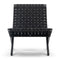 MG501 Cuba Chair  option Oak / Painted Black with Black Webbing