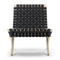 MG501 Cuba Chair  option Oak / Soap with Black Webbing