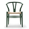 CH24 Wishbone Chair Soft Colors  option Green