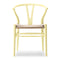 CH24 Wishbone Chair Soft Colors  option Hollyhock