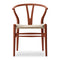 CH24 Wishbone Chair Soft Colors  option Terracotta
