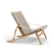 FK10/FK11 Plico Chair  option Oak / Oil / Natural Canvas