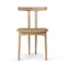 OW58 T-Chair  option Oak / White Oil / Thor 325
