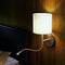 Hotel- Python Round Wall Light  option Matte Nickel