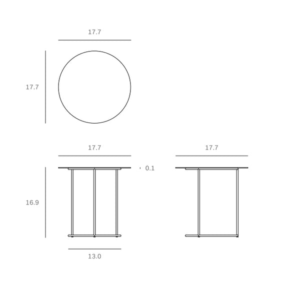 Celeste Side Table