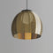 Amicus 16 Pendant Light  option Distressed Brass
