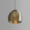 Amicus 12 Pendant Light  option Distressed Brass