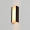 Capio Short Wall Light  option Dark Stained Walnut