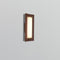 Penna LED Wall Sconce  option Brushed Brass / Walnut