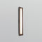 Penna LED Wall Sconce  option Distressed Brass / Walnut