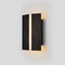 Rima LED Wall Sconce  option Dark Stained Walnut
