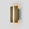 Rima LED Wall Sconce  option Distressed Brass