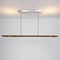 Vix Linear Pendant Light  option Oiled Walnut