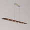 Vix XL Linear Pendant Light  option Walnut