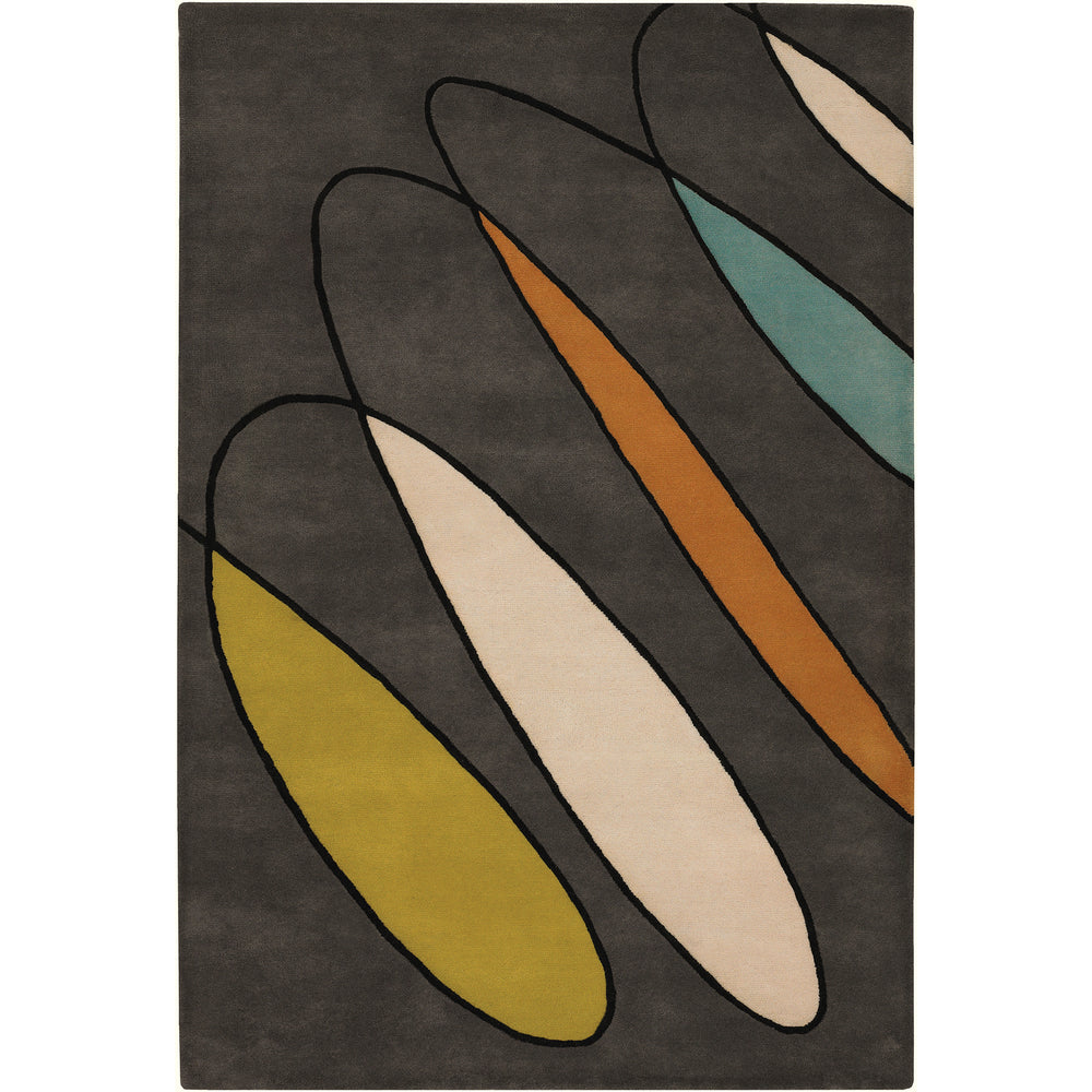 Bense - 3020 - Patterned Rectangular Contemporary Area Rug