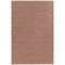Costa - Rectangular Hand-Woven Contemporary Area Rug  option Rust / White