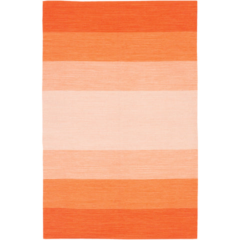 India Rectangular Striped Area Rug