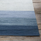 India Rectangular Striped Area Rug