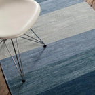 India Rectangular Striped Area Rug