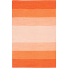 India Rectangular Striped Area Rug