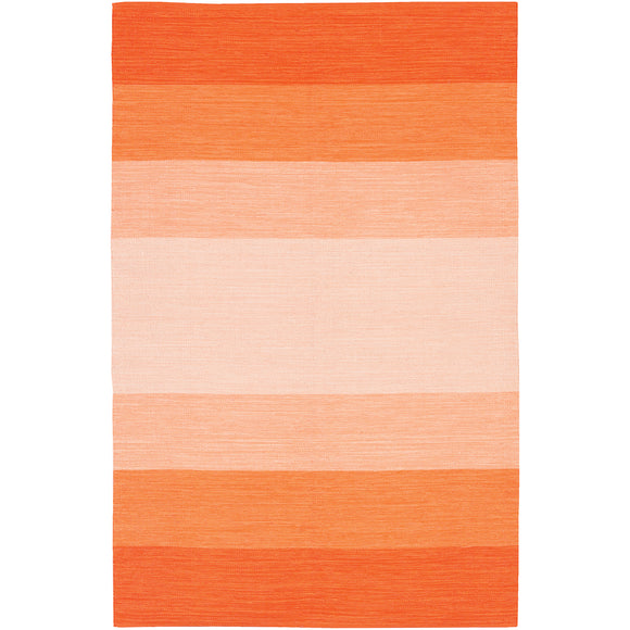 India Rectangular Striped Area Rug