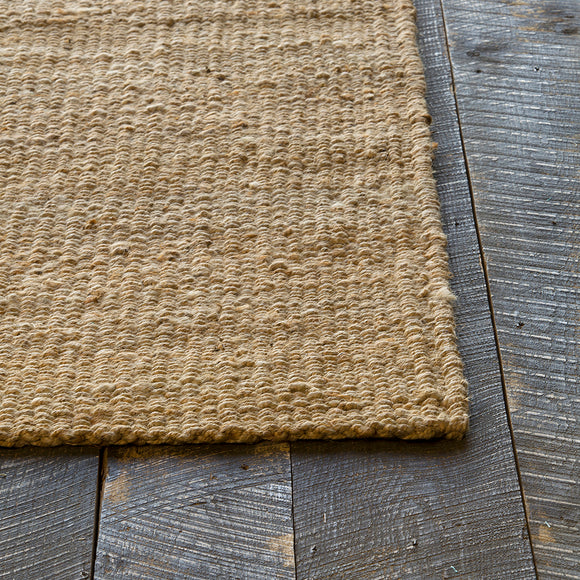 Saket Textured Rectangular Reversible Jute Area Rug