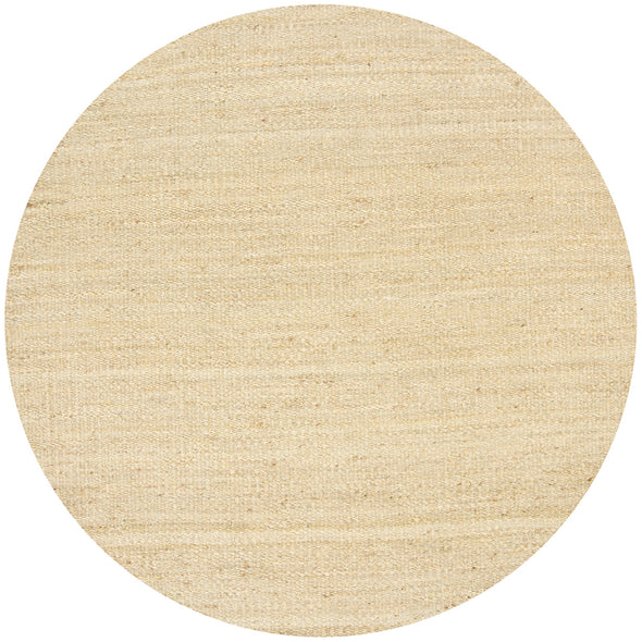 Saket Textured Round Reversible Jute Area Rug