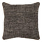 Textured Contemporary Pillow  option Black/Natural