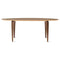 Oval Dining Table  option Natural Walnut Top and Legs