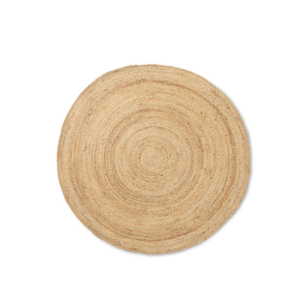 Eternal Round Jute Rug