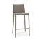 Boheme Counter Height Stool  option P176 Matte Taupe Metal/ D03 Taupe Regenerated Leather