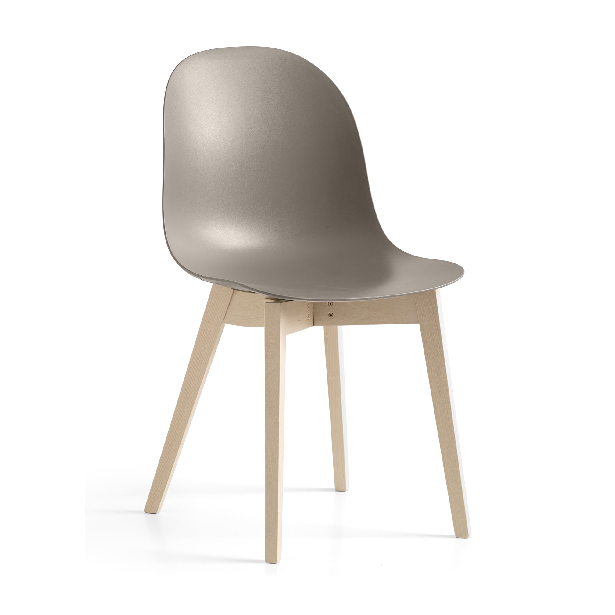 Wood Chair 2Modern Leg - Solid - Academy Base 4 Connubia