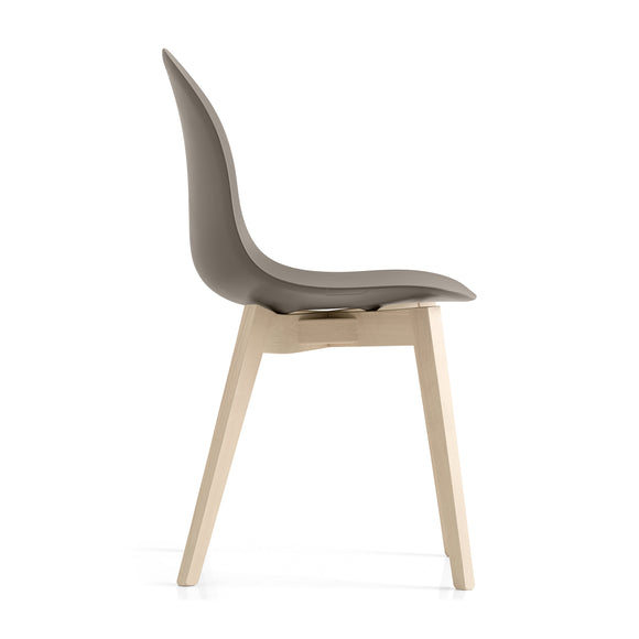 Academy Chair - 4 Leg Solid Wood Base