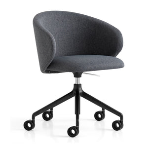 Tuka Upholstered Swivel Office Chair