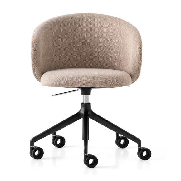 Tuka Upholstered Swivel Office Chair