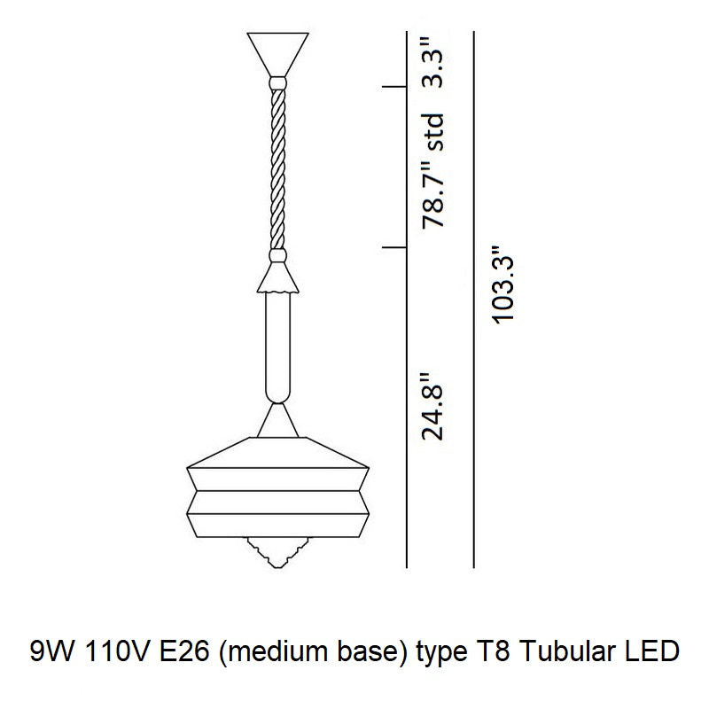 Calypso Antigua Outdoor Pendant Light