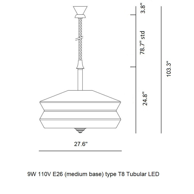 Calypso Antigua Outdoor Pendant Light