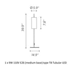 Lagoon Outdoor Floor Lamp