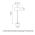 Lagoon Outdoor Floor Lamp