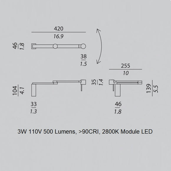 Manhattan Wall Light