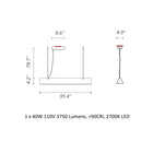 Stick Pendant Light