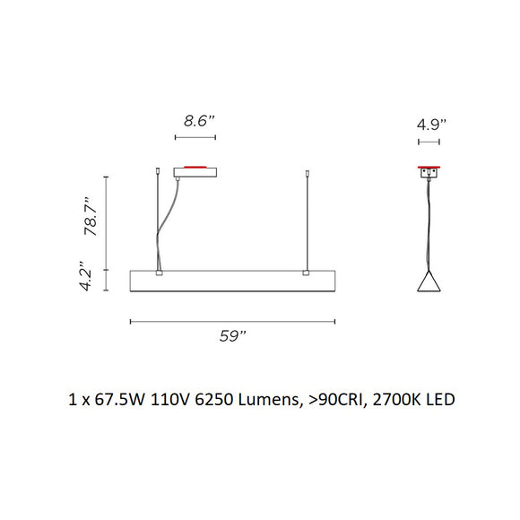 Stick Pendant Light