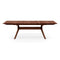 Audrey Trestle Extension Table  option 33 - Cognac Cherry
