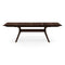 Audrey Trestle Extension Table  option 53 - Smoke Cherry
