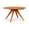 Catalina Round Extension Table  option Natural Cherry
