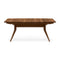 Catalina Trestle Extension Table  option Saddle Cherry