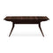 Catalina Trestle Extension Table  option Smoke Cherry