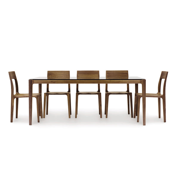 Lisse Glass Top Dinning Table